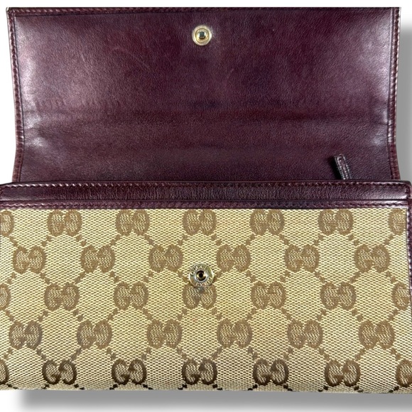 Gucci GG Logo Heart Long Wallet with COA - Picture 5 of 16
